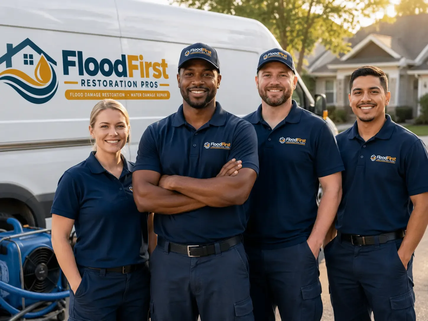 Flood Damage Restoration company in Hurlburt Field, FL